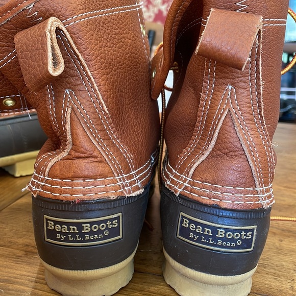 L.L. Bean • Flannel Lined Bean Boot • EUC - Picture 7 of 7